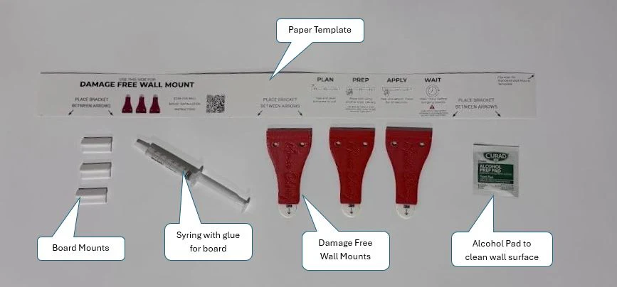 Damage Free Wall Mount Kit - Image 5